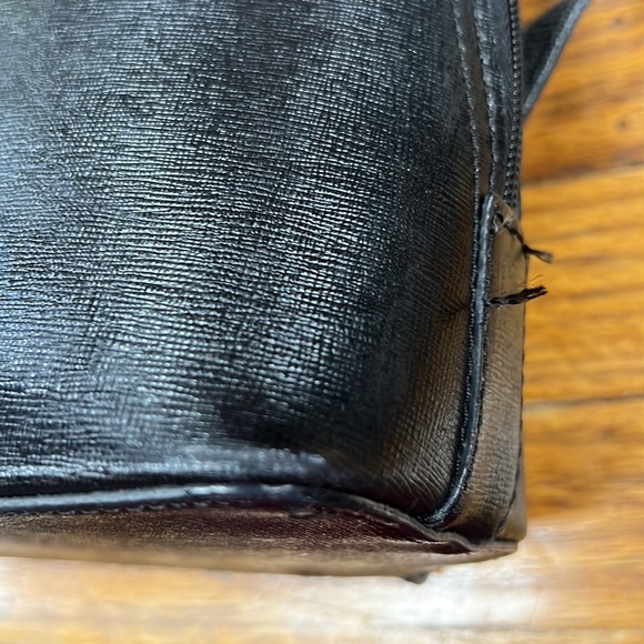 JACK GEORGES | Chelsea Collection Angela backpack crossgrain Saffiano leather - Picture 9 of 15